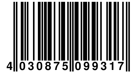 4 030875 099317