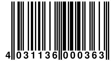 4 031136 000363