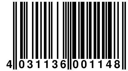 4 031136 001148