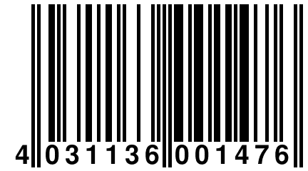 4 031136 001476