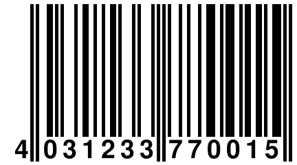 4 031233 770015