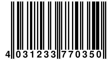 4 031233 770350