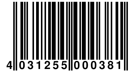 4 031255 000381