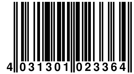 4 031301 023364