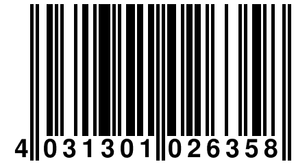 4 031301 026358