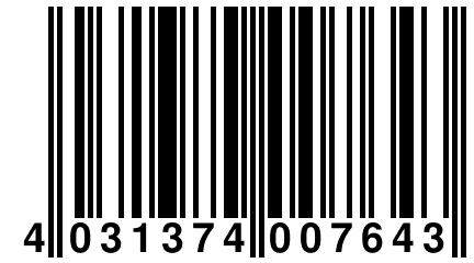 4 031374 007643