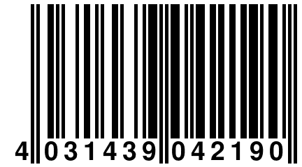 4 031439 042190