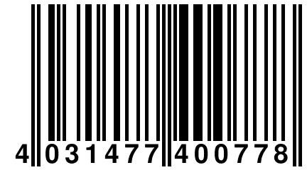 4 031477 400778