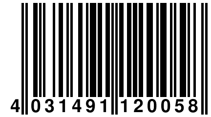 4 031491 120058