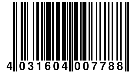 4 031604 007788