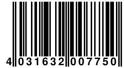 4 031632 007750