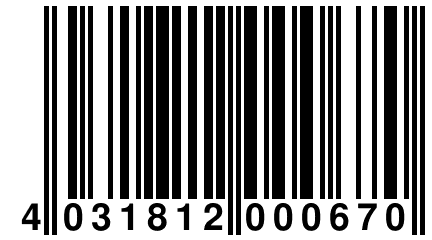 4 031812 000670