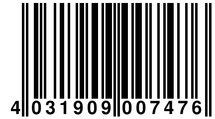 4 031909 007476