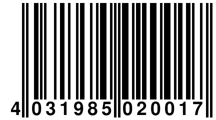 4 031985 020017