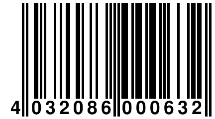 4 032086 000632