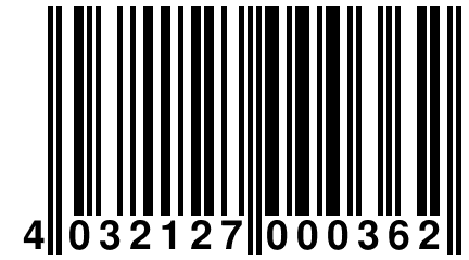 4 032127 000362