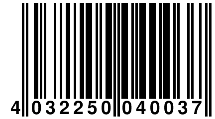 4 032250 040037