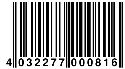4 032277 000816