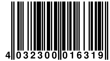 4 032300 016319