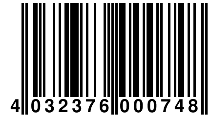 4 032376 000748