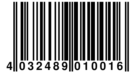 4 032489 010016