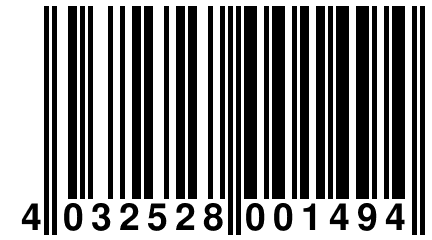 4 032528 001494
