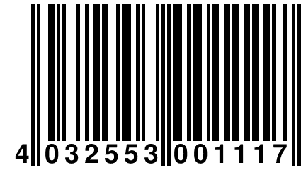 4 032553 001117