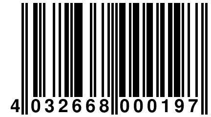 4 032668 000197