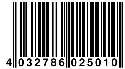 4 032786 025010