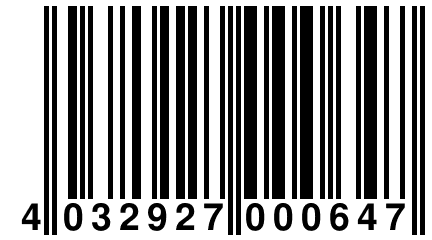 4 032927 000647