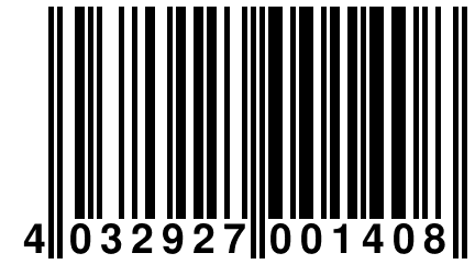 4 032927 001408