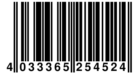 4 033365 254524