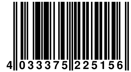 4 033375 225156