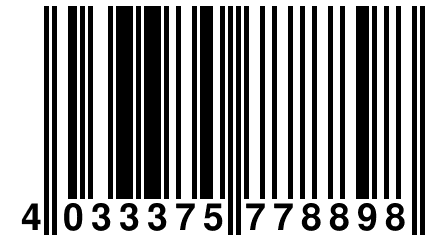 4 033375 778898