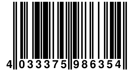 4 033375 986354