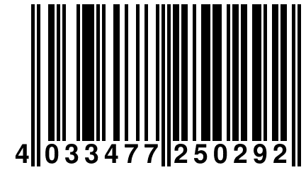 4 033477 250292