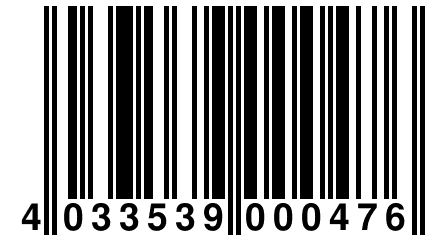 4 033539 000476