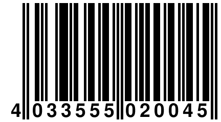 4 033555 020045