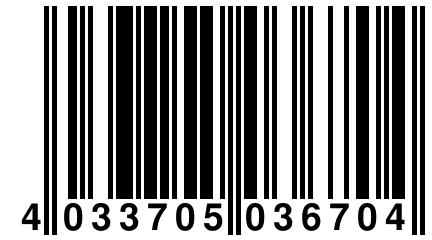 4 033705 036704