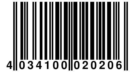 4 034100 020206