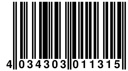 4 034303 011315