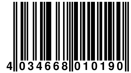 4 034668 010190