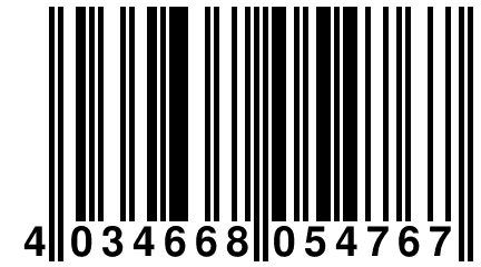 4 034668 054767