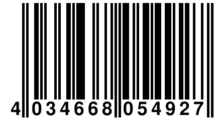 4 034668 054927