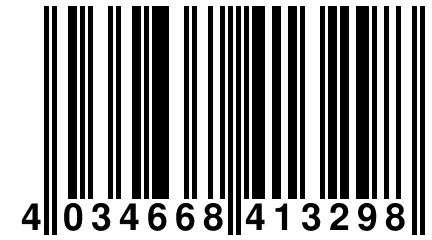 4 034668 413298