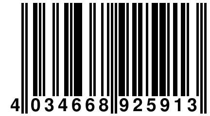 4 034668 925913