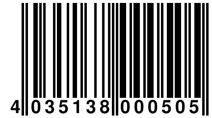 4 035138 000505