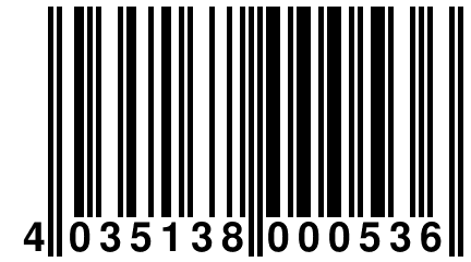 4 035138 000536
