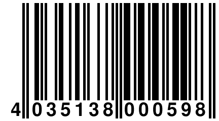 4 035138 000598