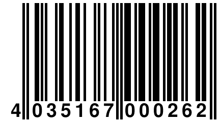 4 035167 000262